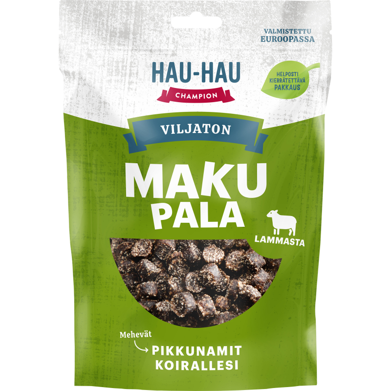 Koiran makupala Hau-Hau 100 g viljaton lammas