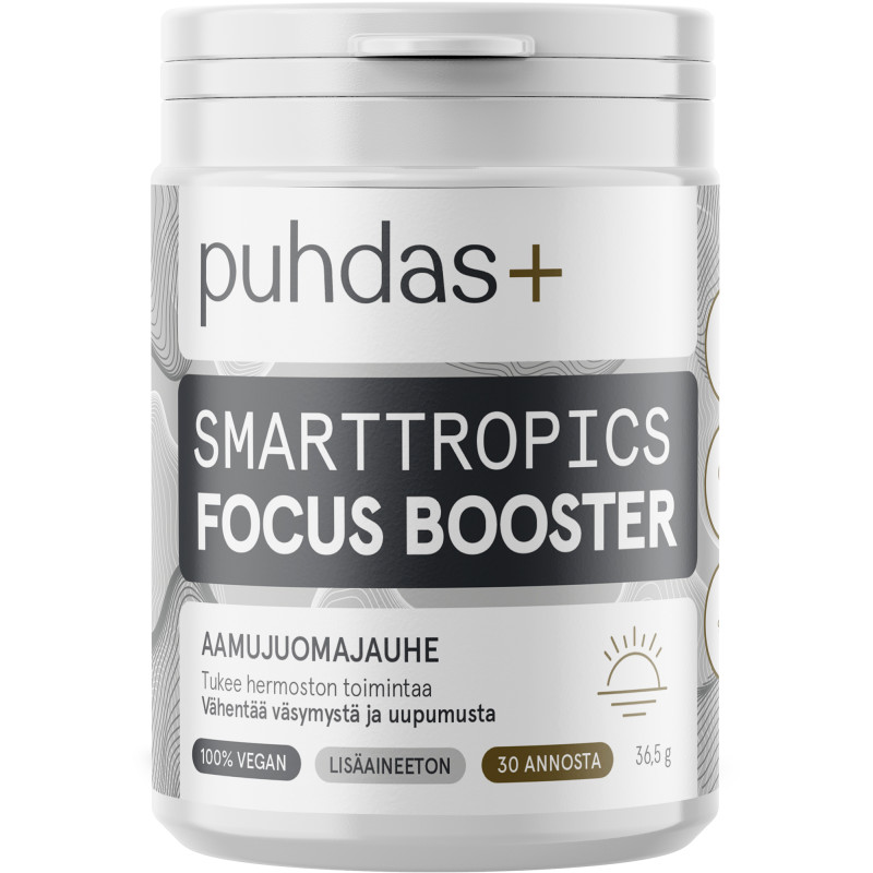 Focus Booster Puhdas+ 36,5 g SmartTropics