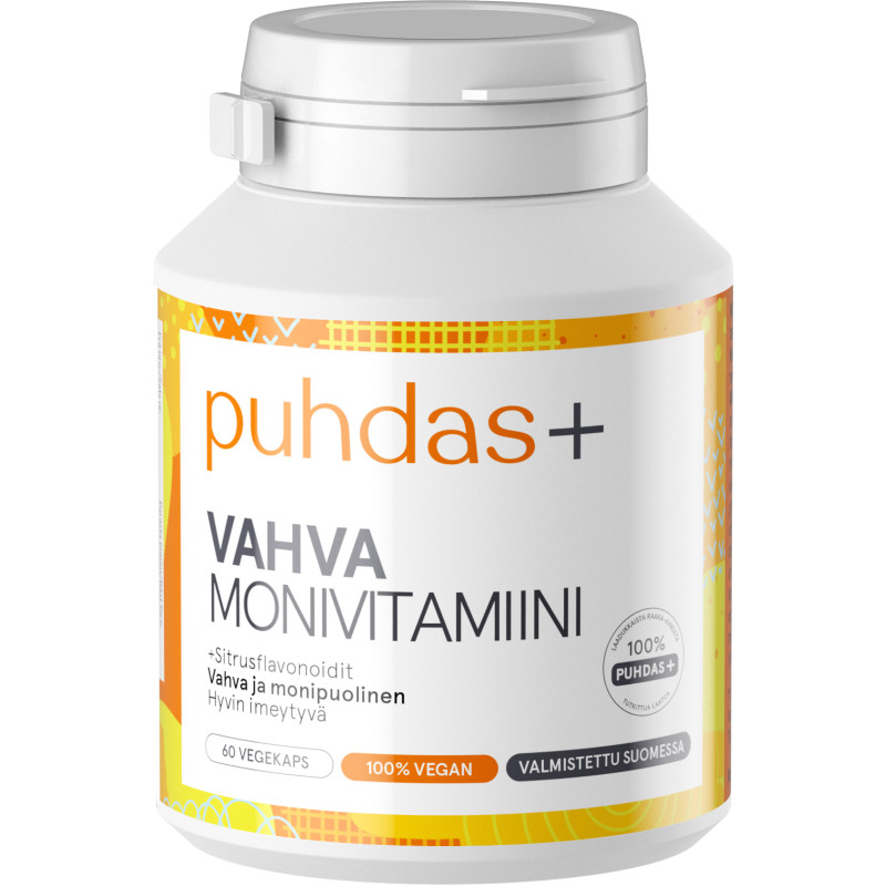 Vahva Monivitamiini Puhdas+ 60 kaps