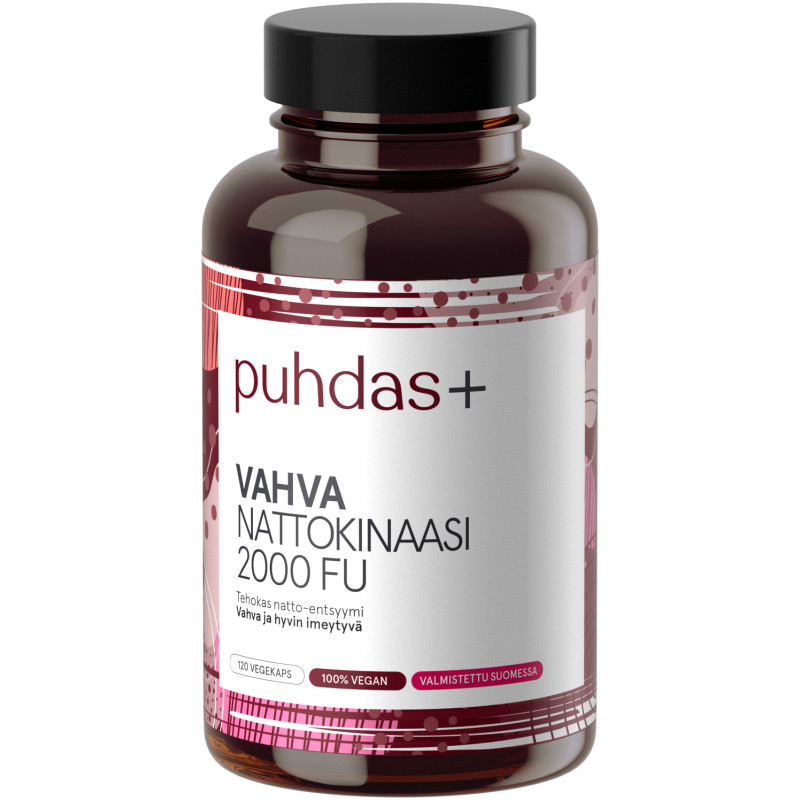 Vahva Nattokinaasi Puhdas+ 120 kpl 2000 FU