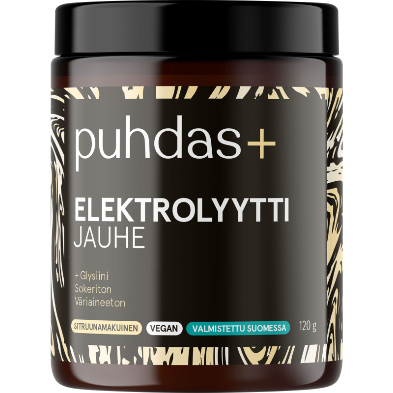 Elektrolyyttijauhe Puhdas+ 120 g sitruuna