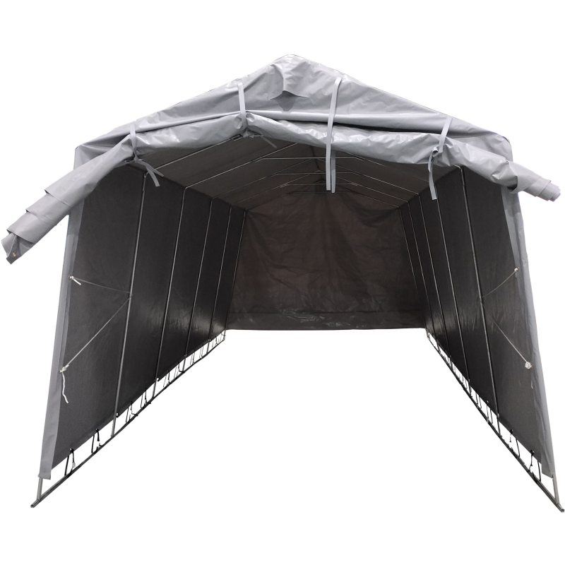 Pressutalli Fornorth 3,4 x 7 m, vaaleanharmaa