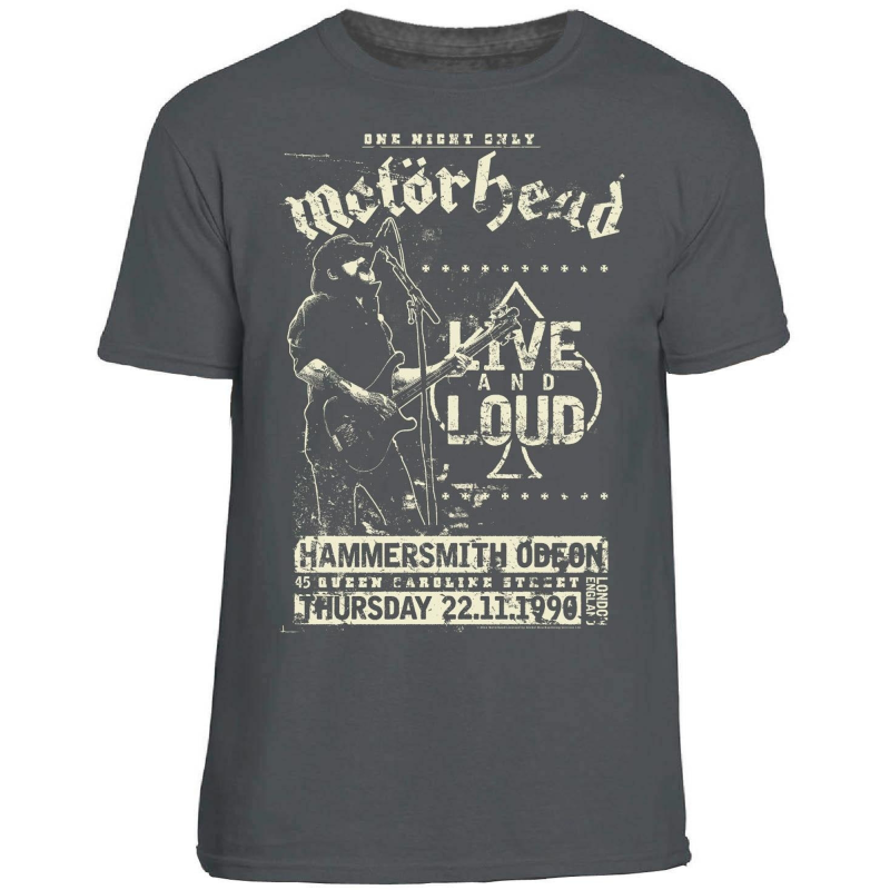 T-paita Motörhead Live and Loud