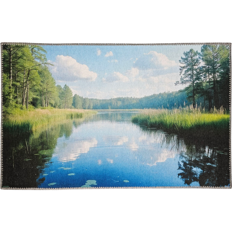 Kynnysmatto Village's 50 x 80 cm Kesäjärvi