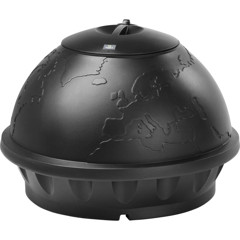 Puutarha- ja mökkikompostori Kekkilä Kestävä+ 310 l, musta