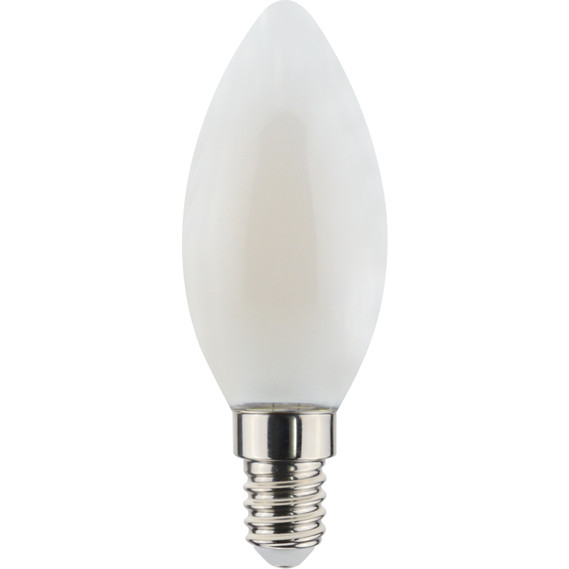 LED-kynttilälamppu Airam Oiva opaali 360° E14 3000K 250lm