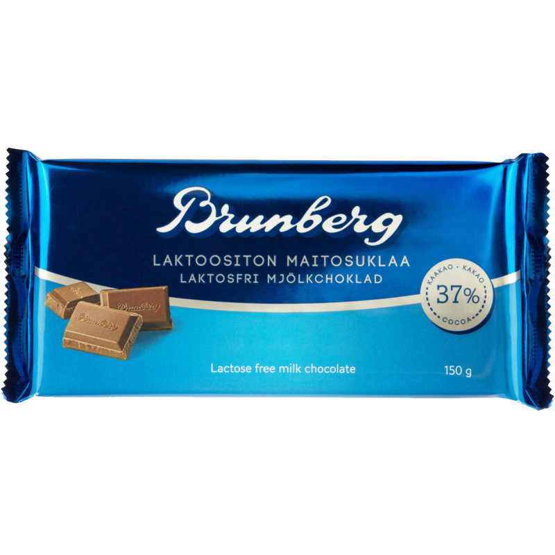 Maitosuklaalevy 150 g laktoositon