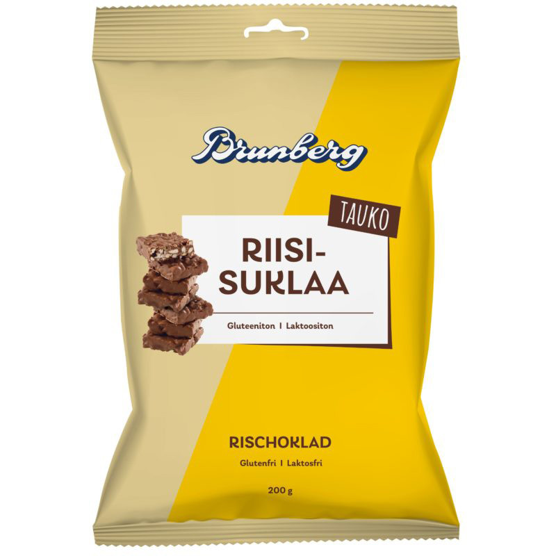 Riisisuklaa Brunberg 200 g Tauko