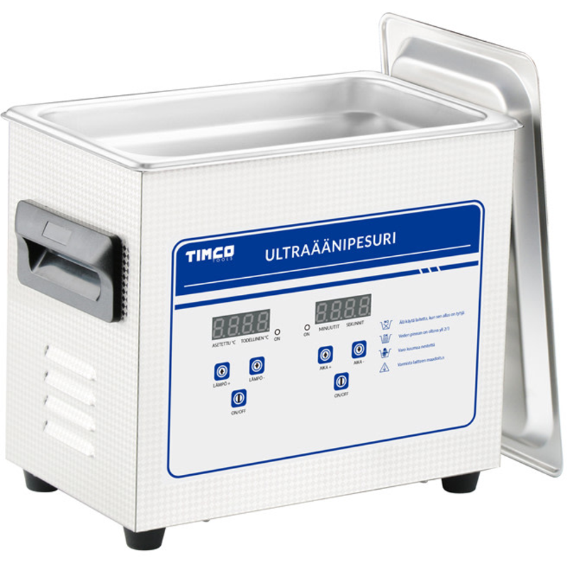 Ultraäänipesuri Timco 3,2 l INOX
