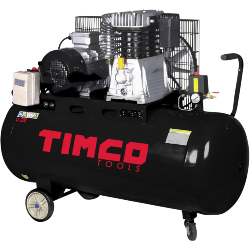 Kompressori Timco 4HP 200 l hihnaveto