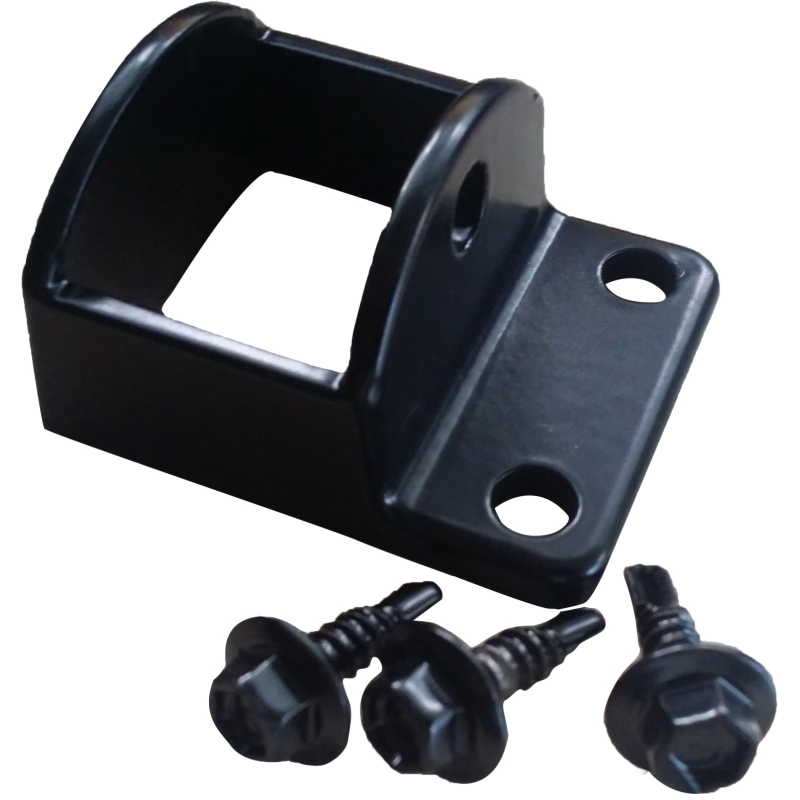 Aitaelementin kiinnikkeet Green Land Garden 4 kpl, musta