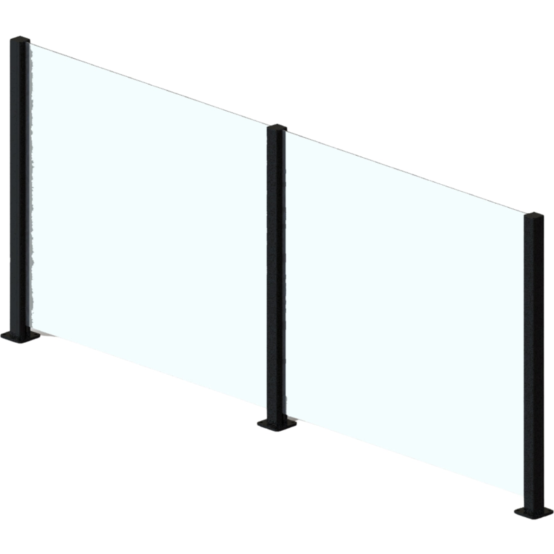 Lasielementti Green Land Patio kirkas