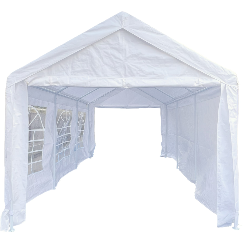 Juhlateltta Green Land 3 x 6 m, sivusta avattava