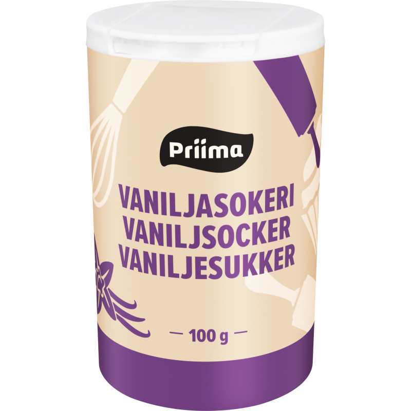 Vaniljasokeri Priima 100 g