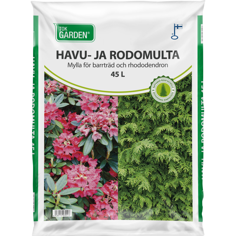 Havu- ja rodomulta Tok Garden 45 l 