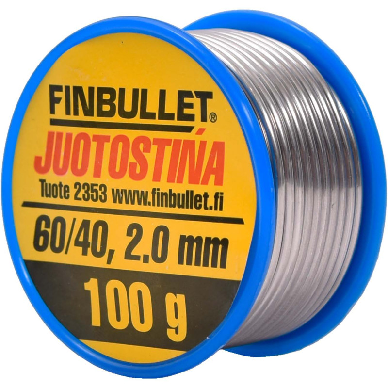 Juotostina lyijytön Finbullet 2 mm 100 g