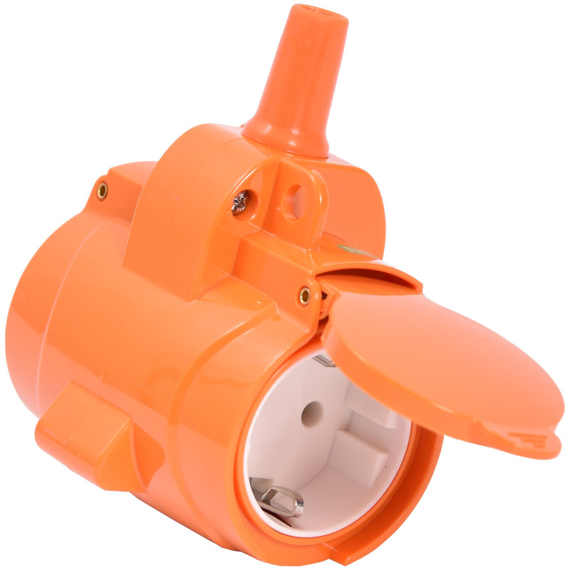Jatkopistorasia Kempten 2-osaa IP44, CE