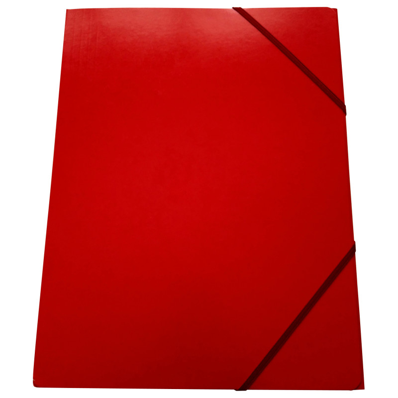 Kulmalukkokansio A4 108K punainen