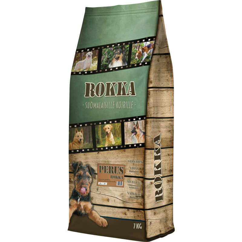 Koiranruoka Rokka 7 kg Perus