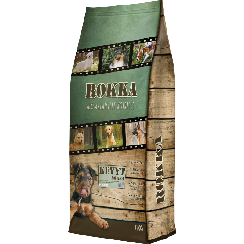 Koiranruoka Rokka 7 kg kevyt