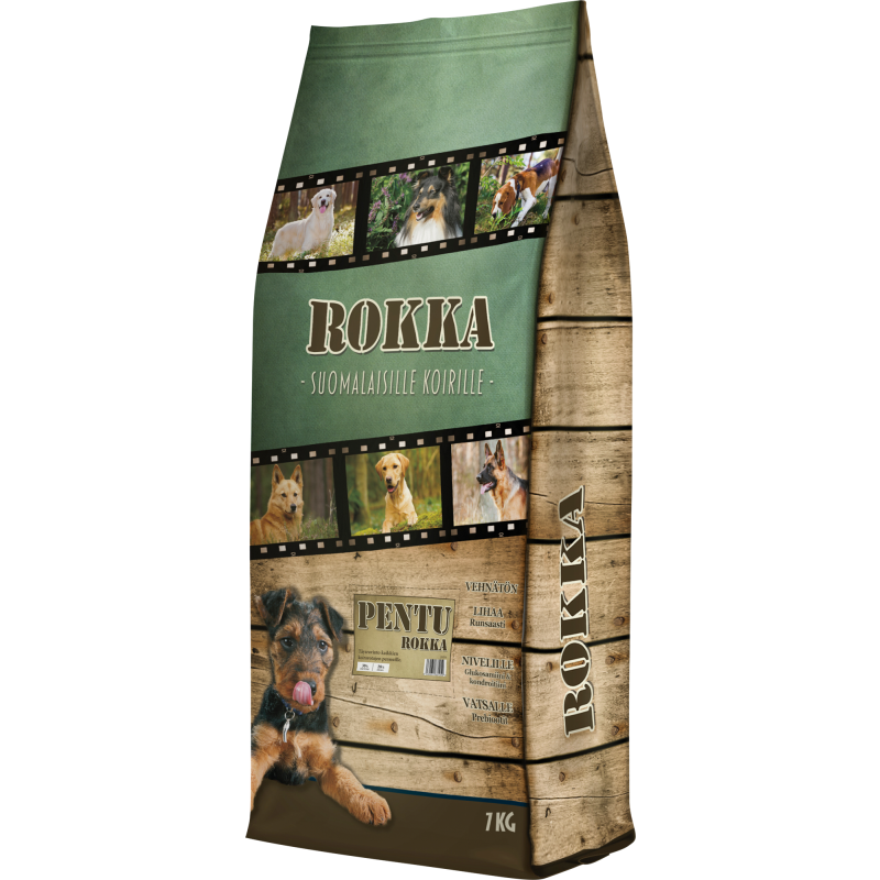 Koiranruoka Rokka 7 kg pentu