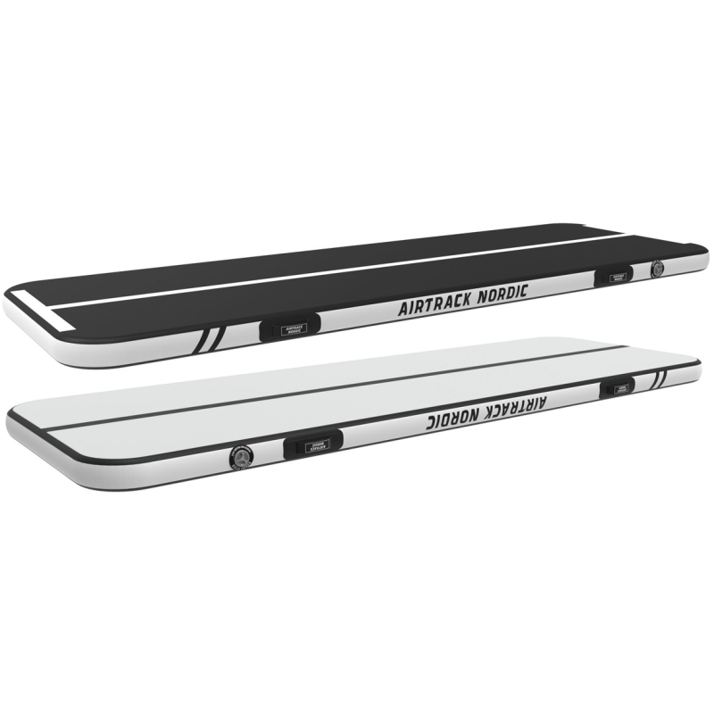 Ilmavolttirata AirTrack Nordic 3 m Home Special Edition musta