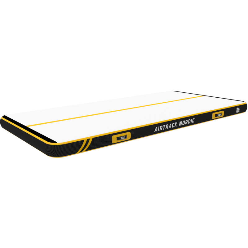 Ilmavolttirata AirTrack Nordic 5 m Carbon keltainen