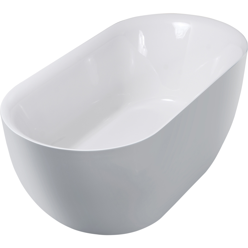 Kylpyamme Lykke Arctic Deluxe 1500 x 750 x 580 mm, valkoinen