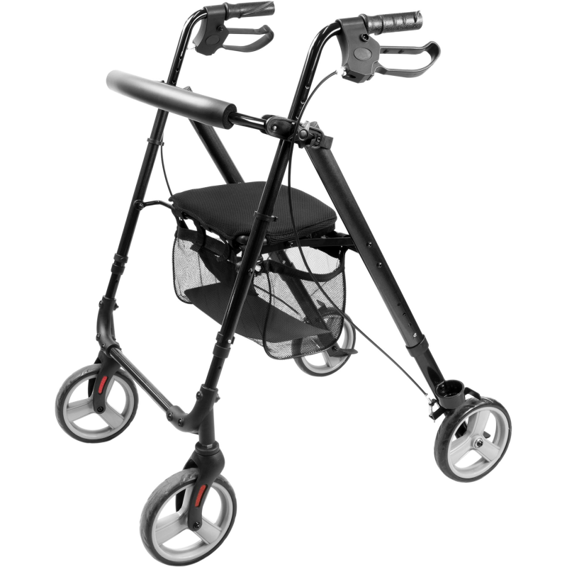 Rollaattori Arvo kevyt, musta