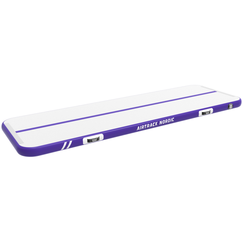 Ilmavolttirata AirTrack Nordic 4 m Standard violetti
