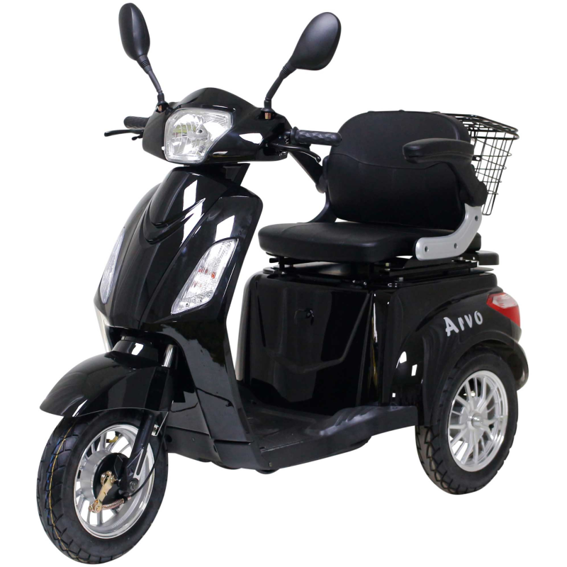 Senioriskootteri Arvo P300 musta