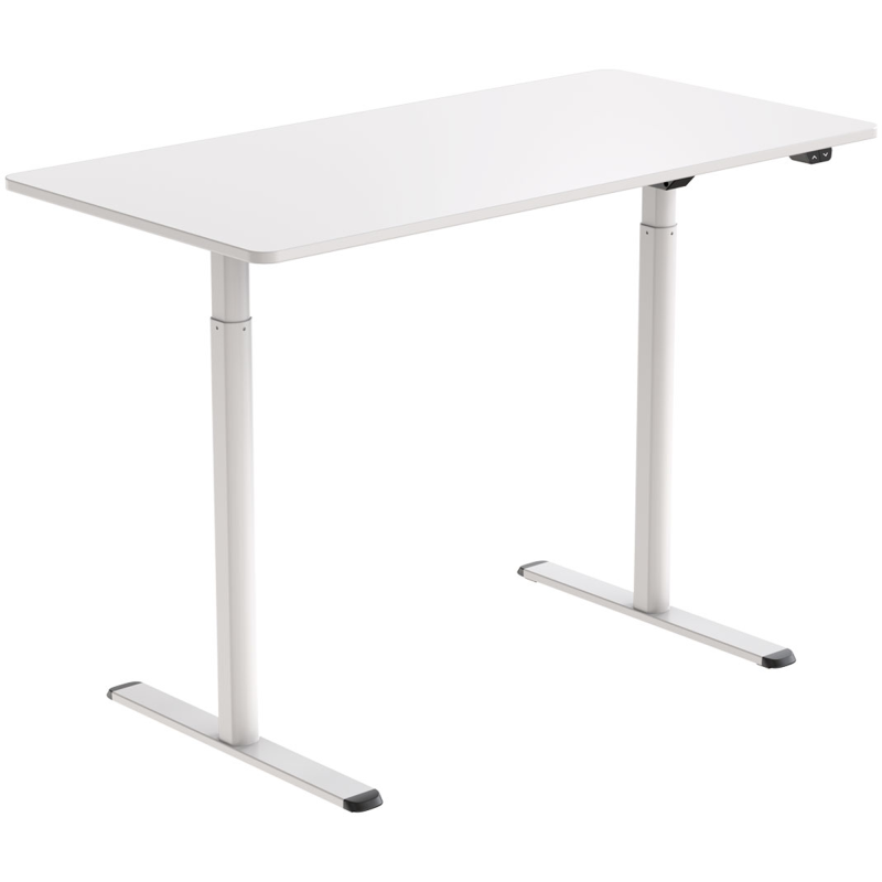Sähköpöytä Lykke 140 x 70 cm Nordic valkoinen
