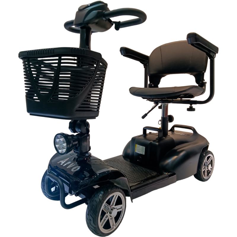 Senioriskootteri Arvo P100 musta