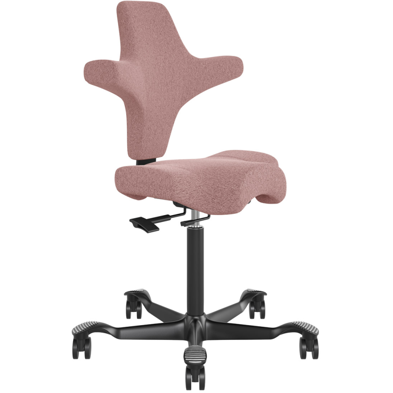 Työtuoli Lykke Comfort ergonominen pinkki