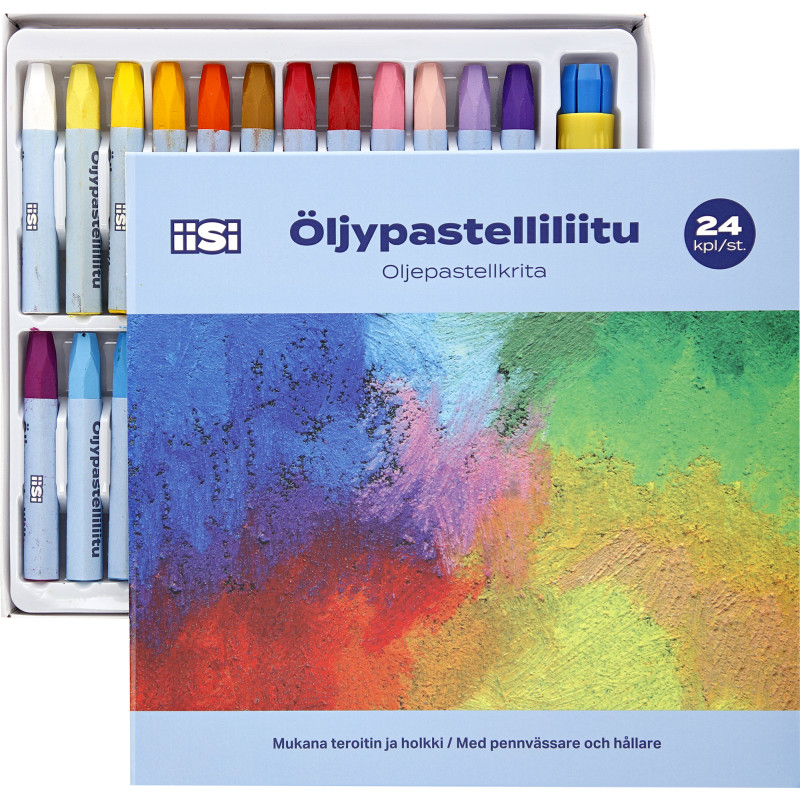 Öljypastelliliitu Iisi 24 kpl
