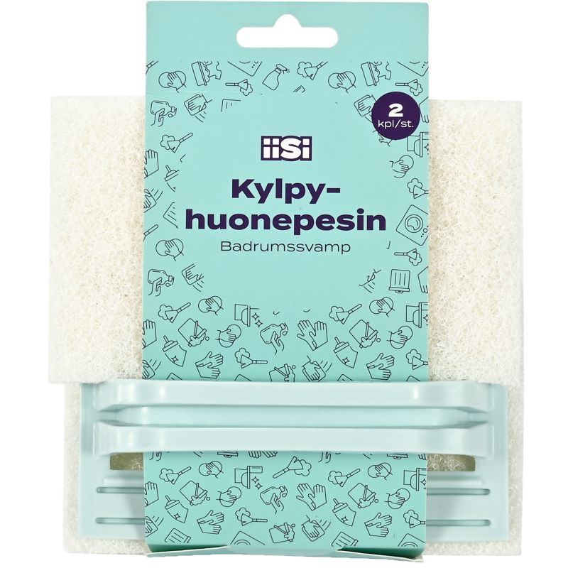 Kylpyhuonepesin Iisi 2 kpl kahvalla