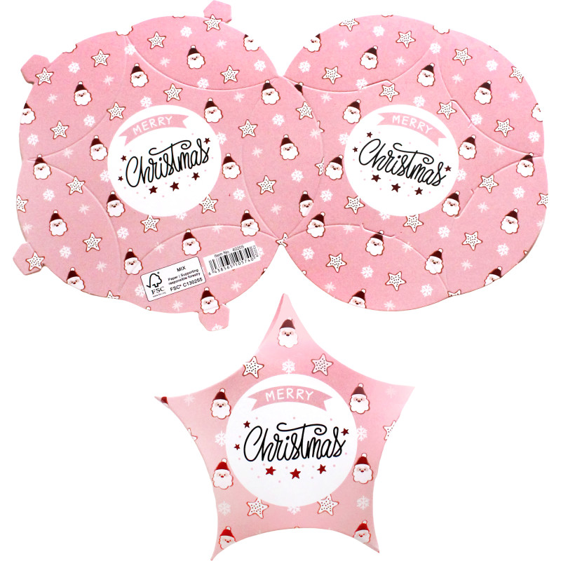 Lahjalaatikko Miny 13 x 13 x 4 cm Tähti