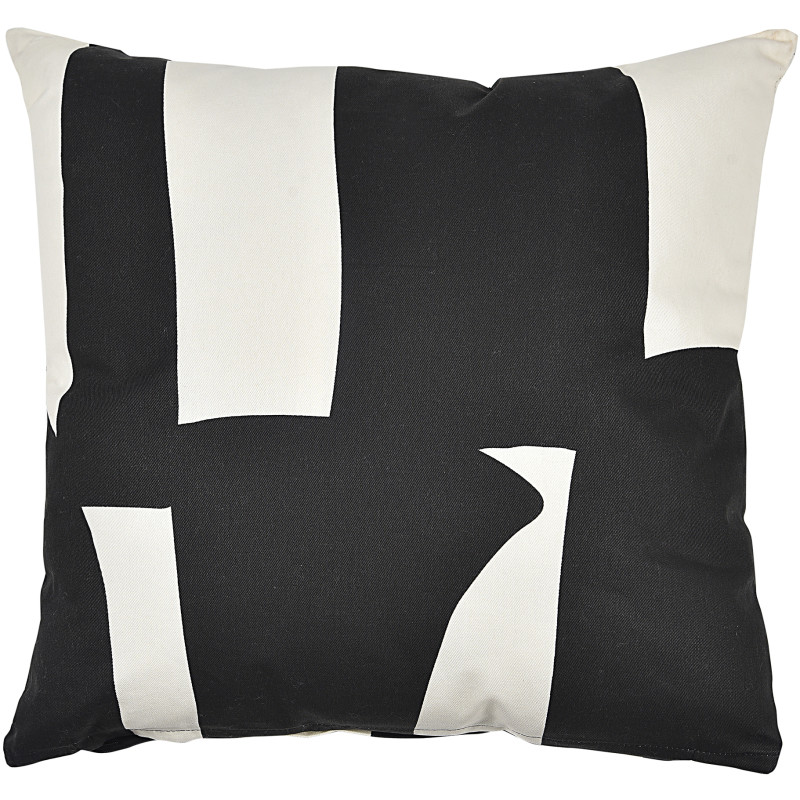Tyyny Miny 45 x 45 cm mustavalkoinen