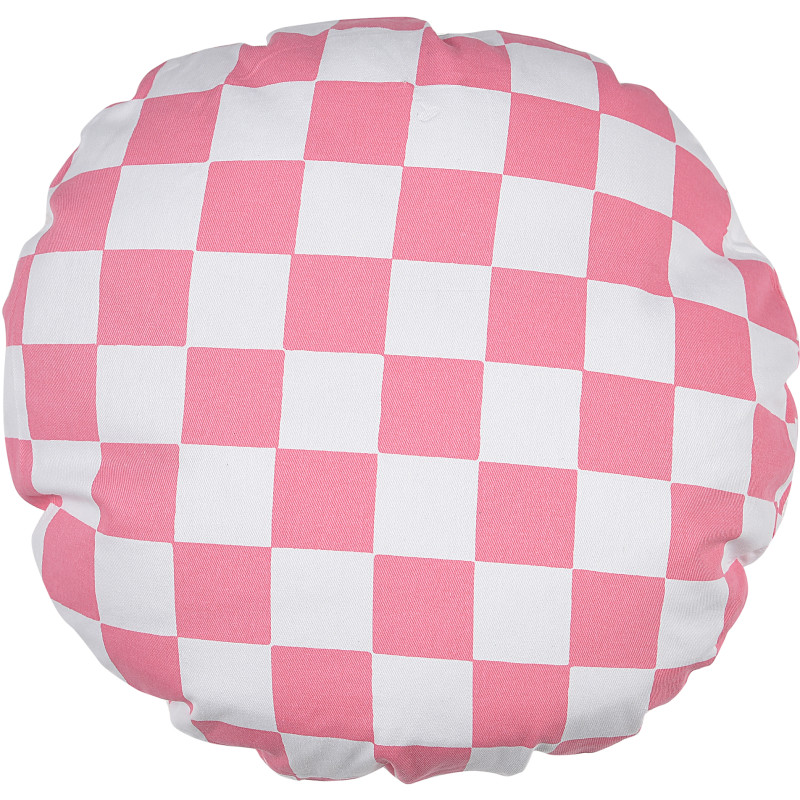 Koristetyyny Miny 40 cm ruutu pinkki