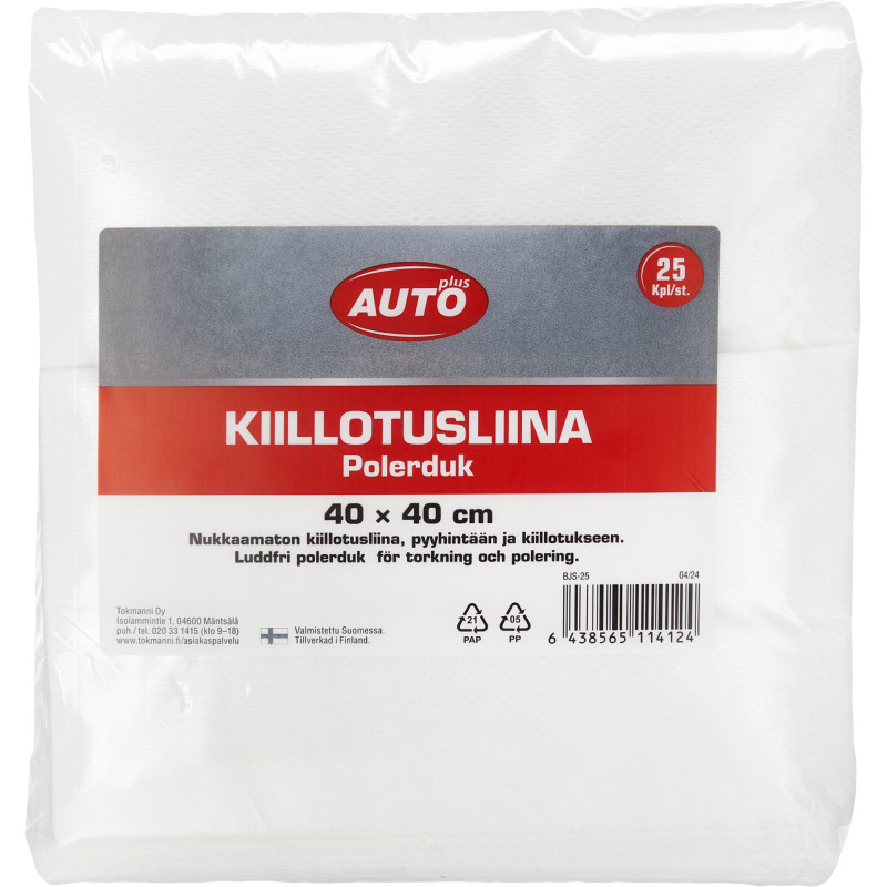 Kiillotusliina Autoplus 25 kpl