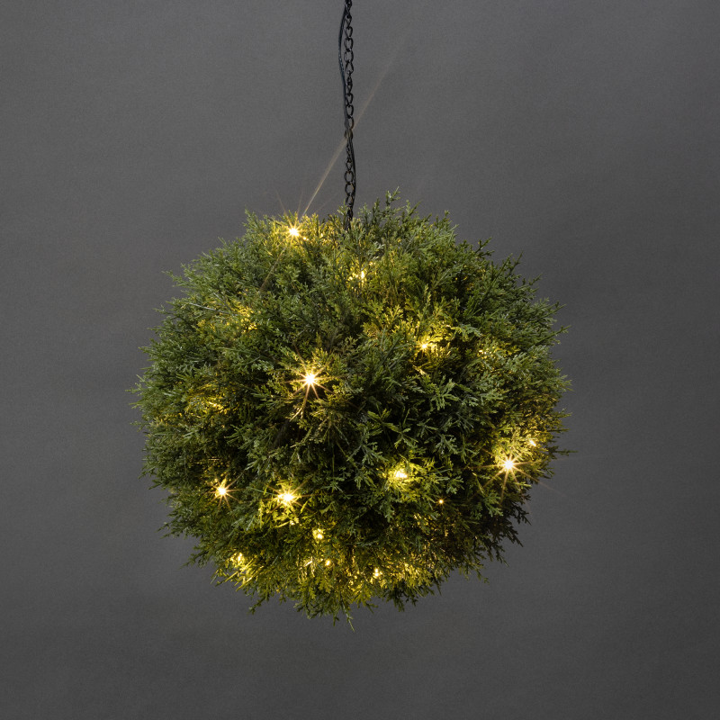 Havupallo LED-valolla