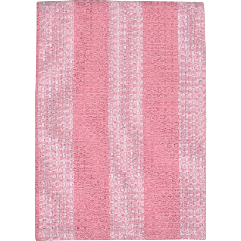 Käsipyyhe Miny 60 x 60 cm raita vaaleanpunainen