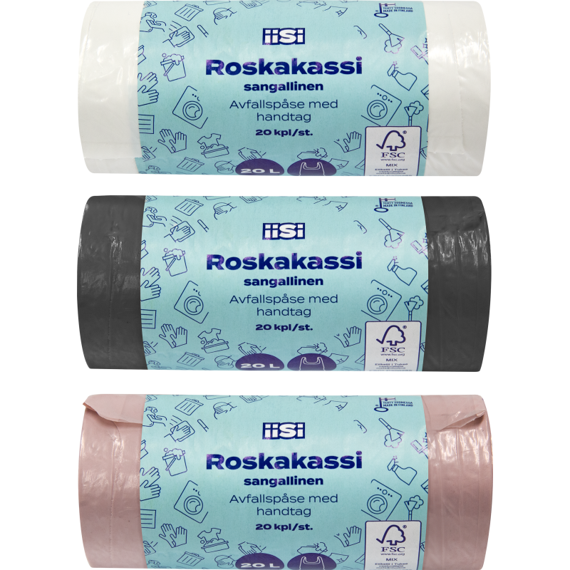 Roskakassi Iisi 20 L, 20 kpl