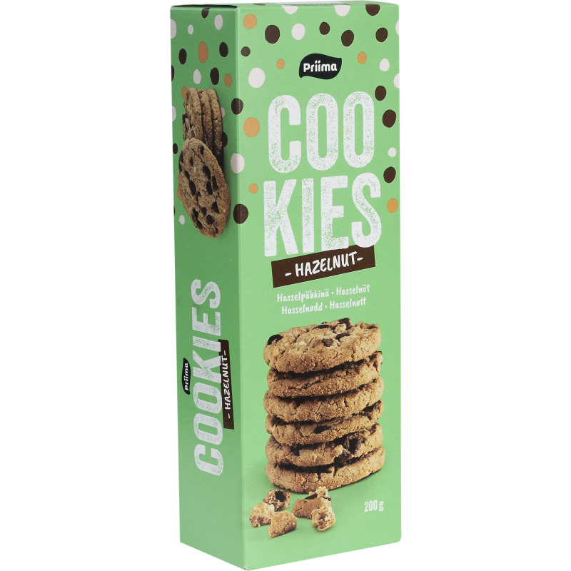 Cookies Priima 200 g Hazelnut