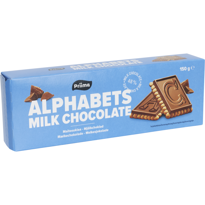 Maitosuklaakeksi Priima 150 g