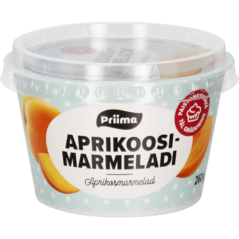 Aprikoosimarmeladi Priima 260 g