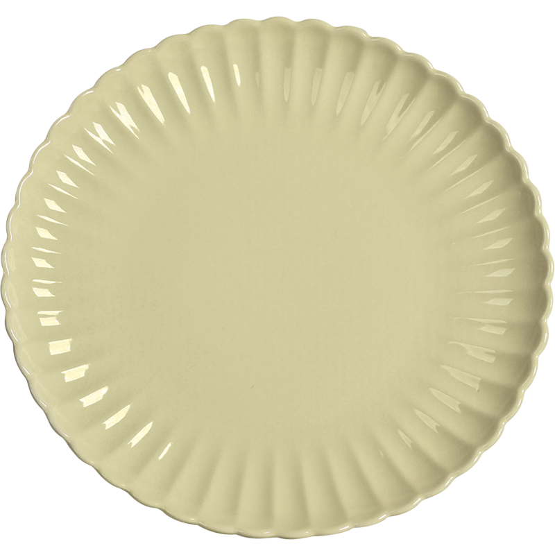 Ruokalautanen Kotikulta 26 cm Saaristo keltainen