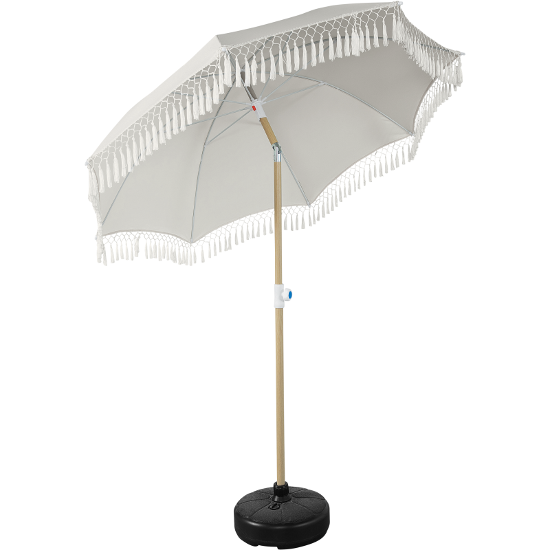 Päivänvarjo Parco Tivoli 160 cm, luonnonvalkoinen