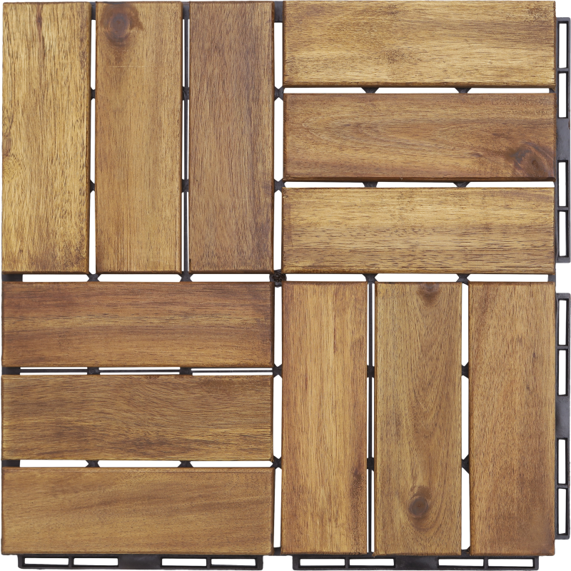 Puulaatta Parco Akaasia 30 x 30 cm 5 kpl