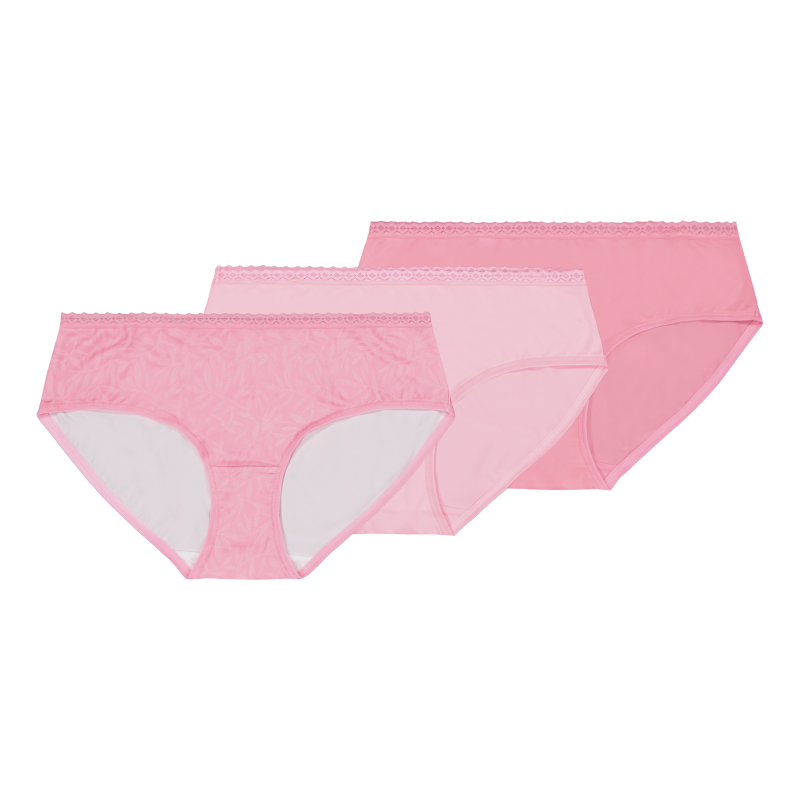 Naisten hipster-alushousut Pola Dannie micro oksat 3 kpl/pkt